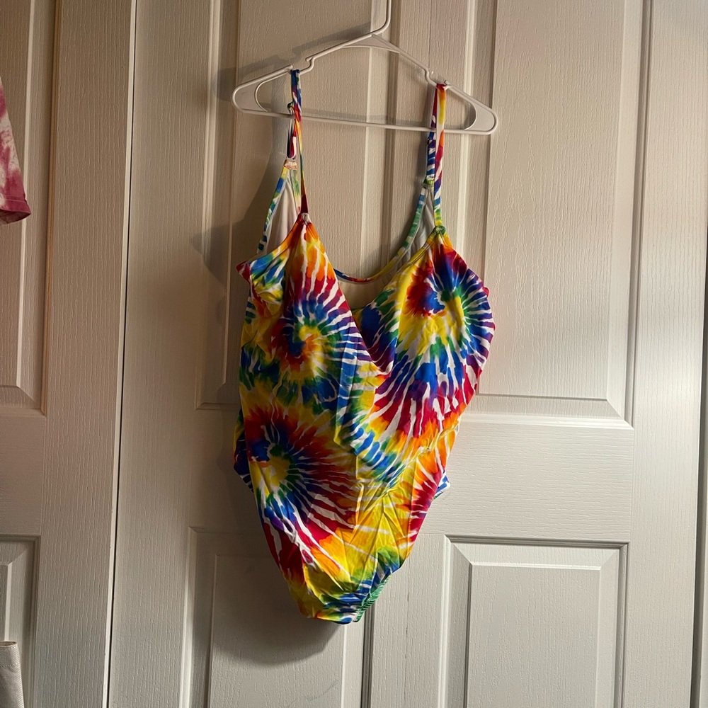 Target pride Vibrant Tie-Dye Swimsuit